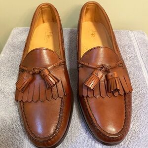 NWB - Louis & Roth men's brown slip on shoe, size 13 D